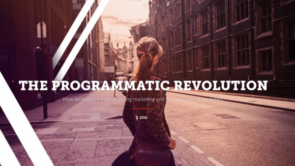 The Programmatic Revolution